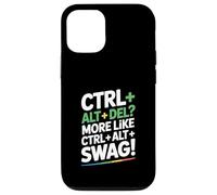 Computer 'Ctrl+Alt+Canc' Nerd Custodia per iPhone 12/12 Pro