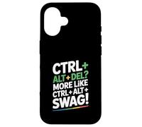 Computer 'Ctrl+Alt+Canc' Nerd Custodia per iPhone 16