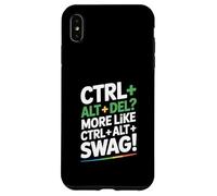 Computer 'Ctrl+Alt+Canc' Nerd Custodia per iPhone XS Max
