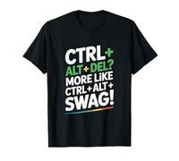 Computer 'Ctrl+Alt+Canc' Nerd Maglietta