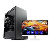 Computer desktop PcCom Work Intel Core i5-12400 16GB RAM 500GB SSD + Monitor Alurin 27 FHD - Nouvo