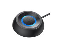 Computer Desktop Scheda Madre PC Avvio Esterno Luce LED Accensione/Spegnimento Pulsante Rotondo Cavo di Prolunga 2M Nero