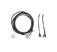 Computer Desktop Scheda Madre PC Avvio Esterno Pulsante di Accensione/Spegnimento Cavo di Prolunga per Pulsante DIY Argento