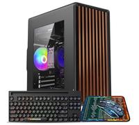 Computer desktop Tower PC, Intel Core i7-4770-3.4GHz, DDR3 16GB RAM, disco rigido SSD M.2 512TB, ventola RGB x 3, Wi-Fi 6.0, USB 3.0, HDMI, Windows 11 casa o ufficio