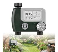 Computer di irrigazione con display, orologio da giardino con programmazione a loop/modalità automatica/manuale, sistema di irrigazione impermeabile per balcone, terrazza, giardino