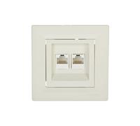 Computer doppia presa 2xRJ45 cat.5e Asfora EPH4400123