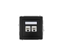 Computer doppia presa 2xRJ45, cat. 5e DECO 12DGK-2