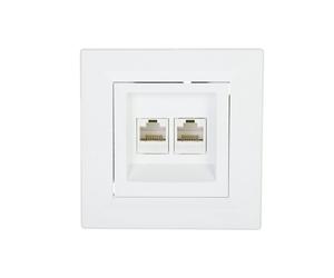 Computer doppia presa 2xRJ45 cat.6 Asfora EPH4800121
