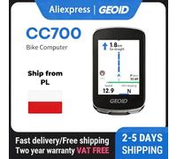 Computer GPS per Bicicletta GEOID CC700 con Schermo a Colori da 2,8 Pollici, Tachimetro con Navigazione di Percorso, WiFi, Impermeabile, Contachilometri per Ciclismo
