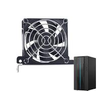 Computer GPU Cooler - Computer GPU Fan | 4-Pin PC Case Heat Dissipation Cooler On PCI Bracket | Desktop Cooling Supplies | High-performance Graphics Card Fan For Home, School, Workplace