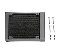 Computer heat exchanger 12 tube computer heat sink G1/4 thread water separator water cooling tube Compatible with 2 120 mm fans Suitable for PC 240 mm (120mm)