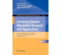 Computer-Human Interaction Research and Applications: 9th International Conference, CHIRA 2025, Marbella, Spain, October 20-21, 2025, Proceedings, Part II