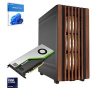 Computer PC Desktop Per Cad e Rendering Core Ultra 7-265KF 20 CORE Fino a 5.50 GHz | 32 GB Ram DDR5 | 4000GB SSD NVME | 2025 Edition Nvidia Quadro RTX 4000 4k Win 11 Pro Garanzia 36 Mesi