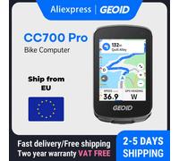 Computer per Bicicletta GEOID CC700 Pro con Touchscreen da 2,8 Pollici, GPS, Tachimetro, Navigazione Globale, Contachilometri per Ciclismo, Sport e Fitness, Compatibile con Strava