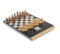 Computer per scacchi MILLENNIUM ChessGenius Pro Wood Edition - Elegante look in legno con pezzi in vero legno, facile da usare, ideale per i giocatori per hobby con funzioni di apprendimento AI