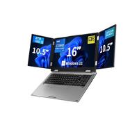 Computer portatile a triplo schermo da 16 pollici i7-12700H, 32 GB RAM 2 TB SSD, FHD 1920 × 1200 + doppio 10.5" 1920 × 1280, Iris Xe, impronte digitali, WiFi 5, BT 5.0, Win 11 Pro