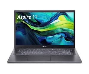 Computer portatile Acer Aspire 17,3 Full HD IPS, Intel Core i5 10 core, 16 GB RAM, 512 GB SSD, Wi-Fi 6E, Tastiera retroilluminata - Nouvo