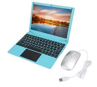 Computer portatile da 10,1 pollici, computer portatile per piccole imprese, CPU a quattro core, computer portatile per giochi Android 12.0, mouse, fotocamera (spina