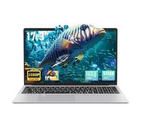 Computer portatile da 17,3" FHD (1920 x 1080) IPS Business, 16G DDR4 RAM 512G SSD, processore Quad-Core Celeron N5095, Win 11 Pro PC, HDMI, lettore di impronte digitali, KB retroilluminato, BT 5.0