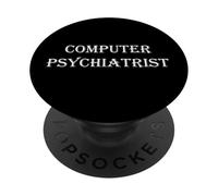 Computer Psichiatra Divertente Programmatore Tech Humor PopSockets PopGrip Adesivo