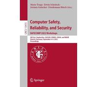 Computer Safety, Reliability, and Security. SAFECOMP 2022 Workshops (Tascabile)