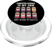 Computer Science Is My Jam And I'm Here To Teach It PopSockets PopGrip per MagSafe