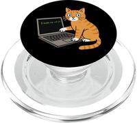 Computer Science Meme Uomini Donne Bambini Gatto Divertente PopSockets PopGrip per MagSafe