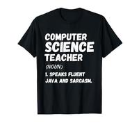 Computer Science Teacher Definition - Coding Geek Humor Tee Maglietta