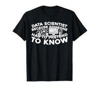 Computer Scienziato Dati Analista Statistica Data Scientist Maglietta