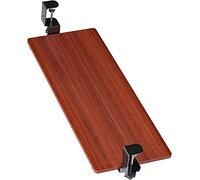 Computer scorrevole regolabile sotto la scrivania 65 x 25 cm design ergonomico morsetto per ufficio salvaspazio migliora comfort e produttività