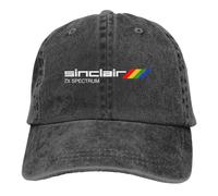 Computer Spectrum ZX Unisex Washed Cotton cap Vintage Berretto da Baseball Cappello Sportivo all'Aria Aperta Casual