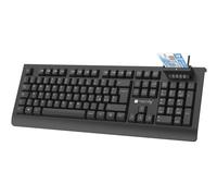 Computer - Tastiera - Tastiera Usb Con Lettore Smart Card Integrato Per Cns C...