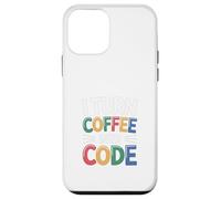 Computer "Trasformo il caffè in codice" Nerd Custodia per iPhone 12 mini