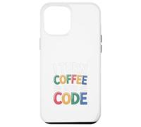 Computer "Trasformo il caffè in codice" Nerd Custodia per iPhone 12 Pro Max