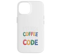Computer "Trasformo il caffè in codice" Nerd Custodia per iPhone 14