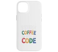 Computer "Trasformo il caffè in codice" Nerd Custodia per iPhone 14 Plus