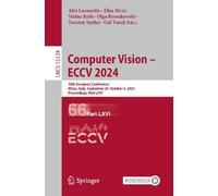 Computer Vision - ECCV 2024 (Tascabile) Lecture Notes in Computer Science