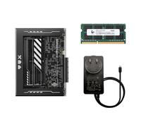Computer X86 a scheda singola con PCIe x4, Dual SATA 6 Gbps, Gigabit LAN - NAS fai-da-te e supporti 4K per produttori (kit base ZimaBlade 7700 E3950)