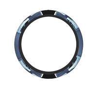 Computers and Internet, coprivolante per auto, unisex, elastico, antiscivolo, traspirante, in seta di ghiaccio, universale, 38,1 cm, adatto per auto, SUV, camion