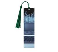 Computers and Internet Segnalibro in legno fai da te Segnalibro in legno da appendere etichette con nappe colorate Etichette regalo in legno etichette regalo regalo insolito per gli amanti dei libri