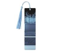 Computers and Internet Segnalibro in legno fai da te Segnalibro in legno da appendere etichette con nappe colorate Etichette regalo in legno etichette regalo regalo insolito per gli amanti dei libri