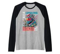 Computing Graduate Accelerare Il Circuito Della Vita! Coding Maglia con Maniche Raglan