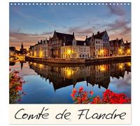 Comté de Flandre (Calendrier mural carré 2026 30 x 60 cm (ouvert)) Calendrier double avec une page pour vos prises de notes: Le plus beau comté de Belgique (CALVENDO Places)