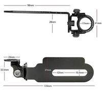 COMTRAK MB-160 STAFFA ANTENNA PER TARGA MOTO 490035