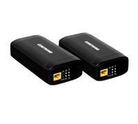 Comtrend Alternativa a MoCA - Kit adattatore coassiale G.hn Ethernet sopra scuro/non utilizzato - Rete sicura ad alta velocità per streaming e giochi, tecnologia Powerline - 2 Gbps, kit di 2 unità