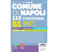 Comune di Napoli 110 Funzionari - 51 Assistenti Sociali (COD.ASS/D-2026) - Manuale per la Preparazione - Prova Scritta Unica - Manuale + Quiz