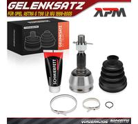 Comune Kit Semiasse Anteriore Lato Ruota per Opel Astra G T98 1.2 16V 1998-2005