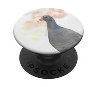 Comune Moorhen Acquerello Illustrazione PopSockets PopGrip Adesivo