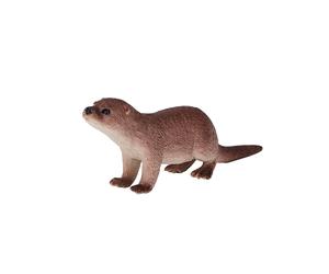 Comuni Otter Wildlife Figura Giocattolo 8 CM Lunghezza Circa Mojo Fun 387128