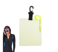 Comunicazione subacquea impermeabile dell'attrezzatura di immersione | La lavagna luminosa impermeabile fornisce una chiara visibilità ad alto contrasto Glow operazioni notturne subacquee